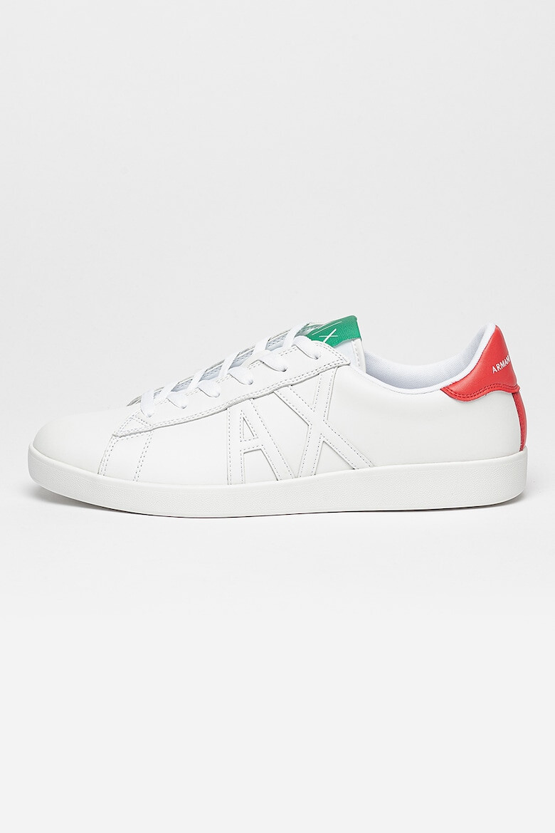 ARMANI EXCHANGE Pantofi sport de piele cu logo - Pled.ro