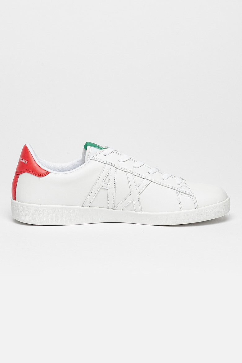 ARMANI EXCHANGE Pantofi sport de piele cu logo - Pled.ro