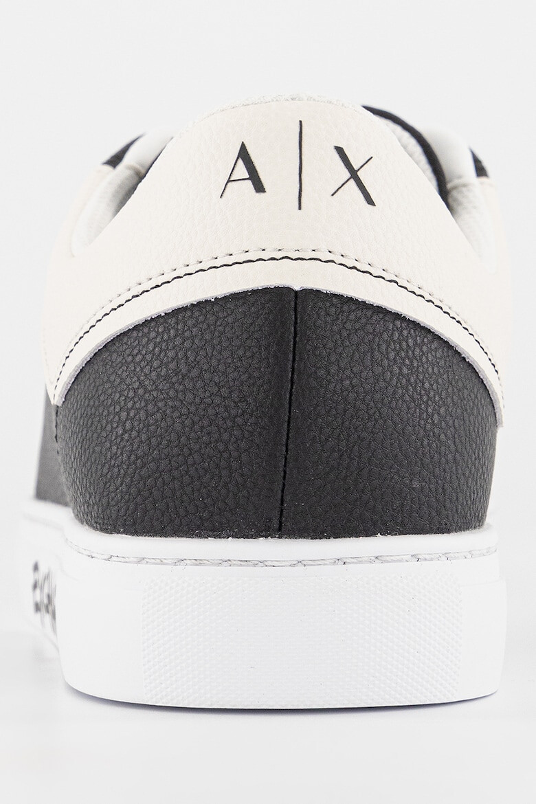 ARMANI EXCHANGE Pantofi sport de piele cu logo pe talpa - Pled.ro