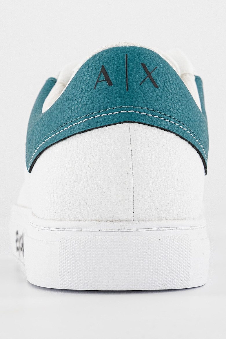 ARMANI EXCHANGE Pantofi sport de piele cu logo pe talpa - Pled.ro