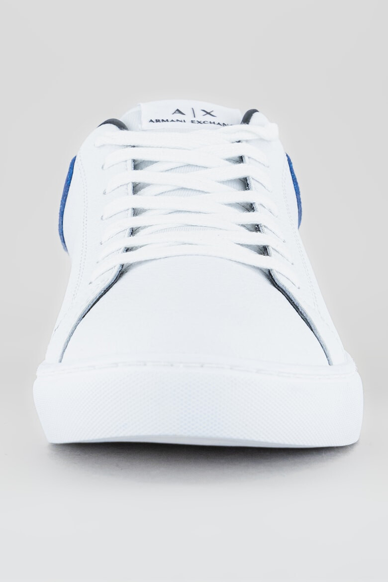 ARMANI EXCHANGE Pantofi sport de piele cu logo pe talpa - Pled.ro