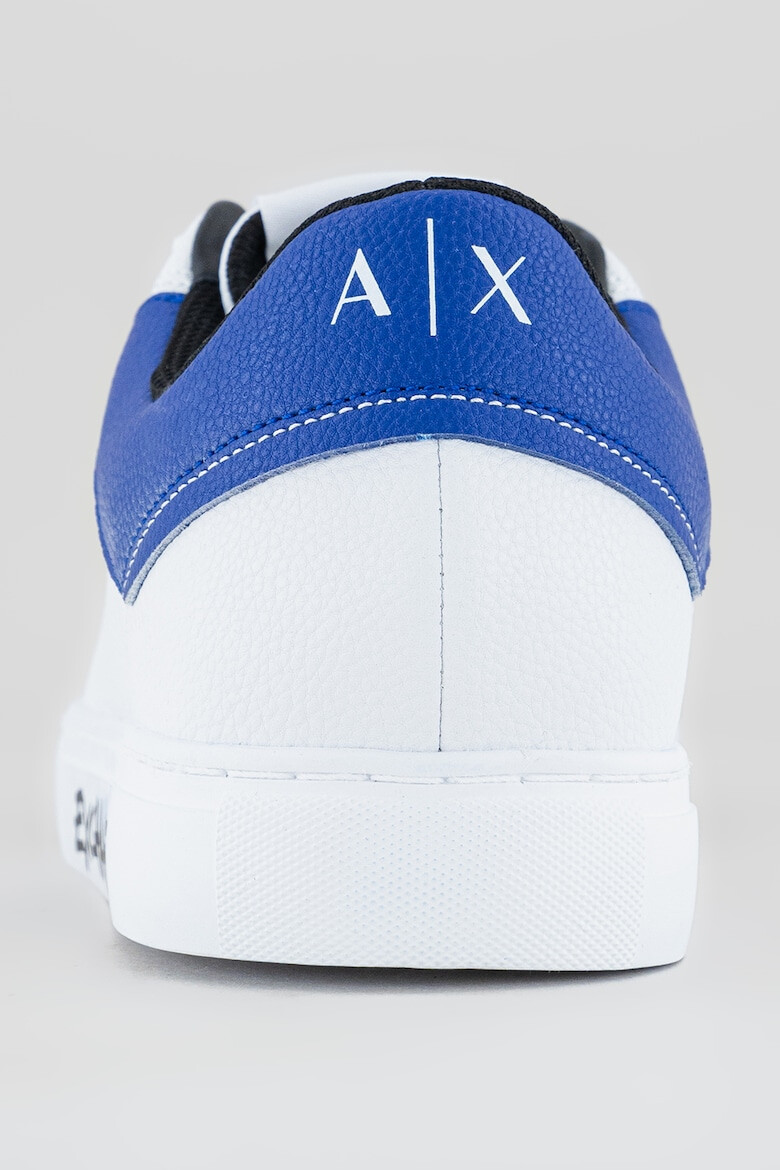 ARMANI EXCHANGE Pantofi sport de piele cu logo pe talpa - Pled.ro