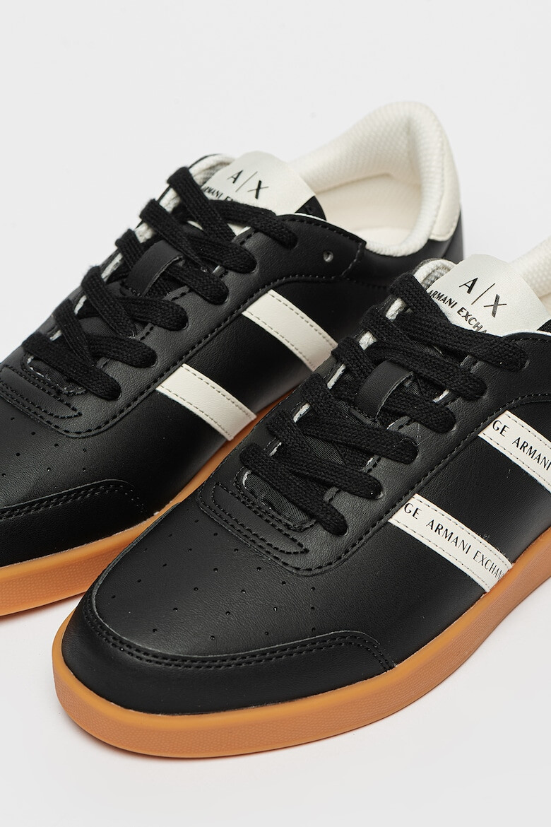 ARMANI EXCHANGE Pantofi sport de piele ecologica - Pled.ro