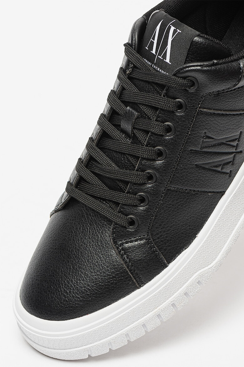 ARMANI EXCHANGE Pantofi sport de piele ecologica - Pled.ro