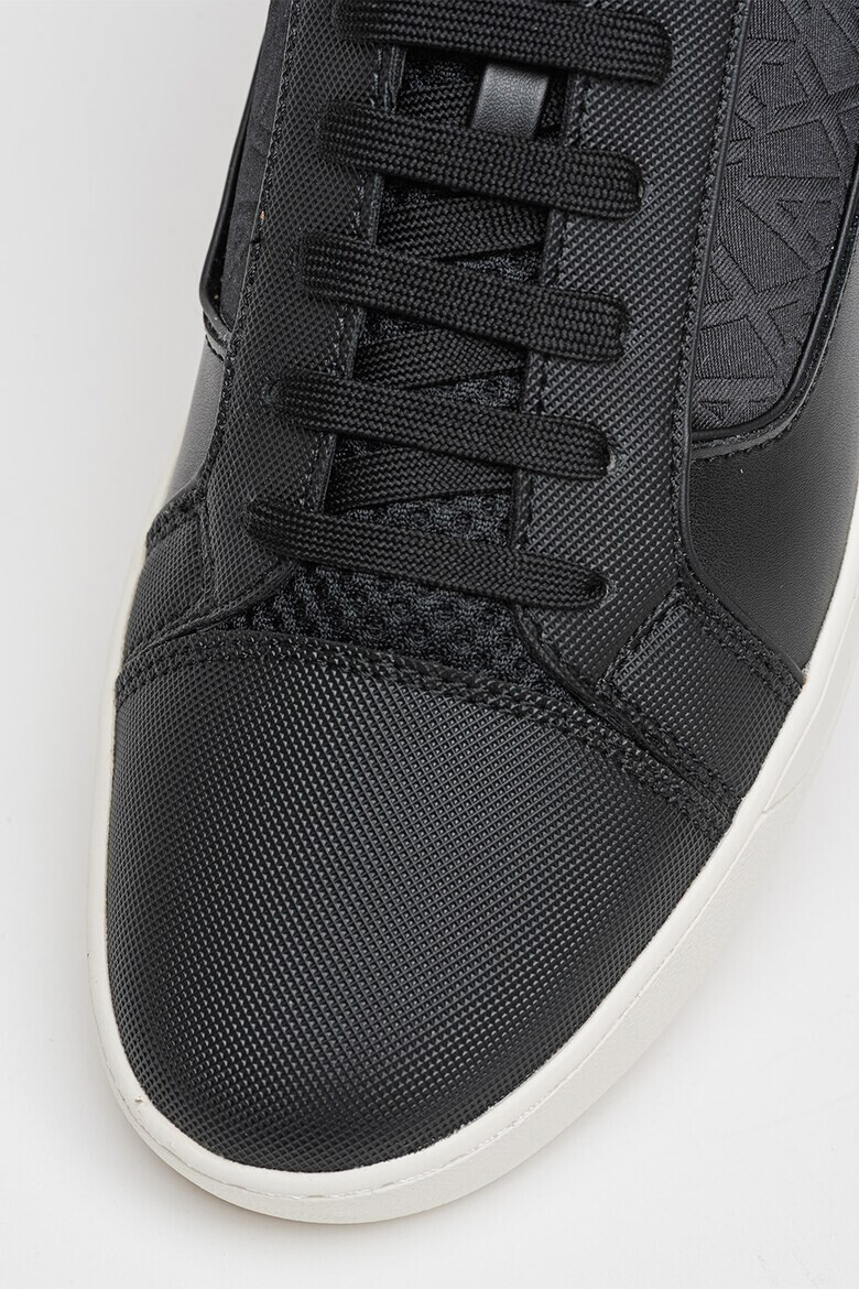 ARMANI EXCHANGE Pantofi sport de piele ecologica cu insertii de plasa - Pled.ro