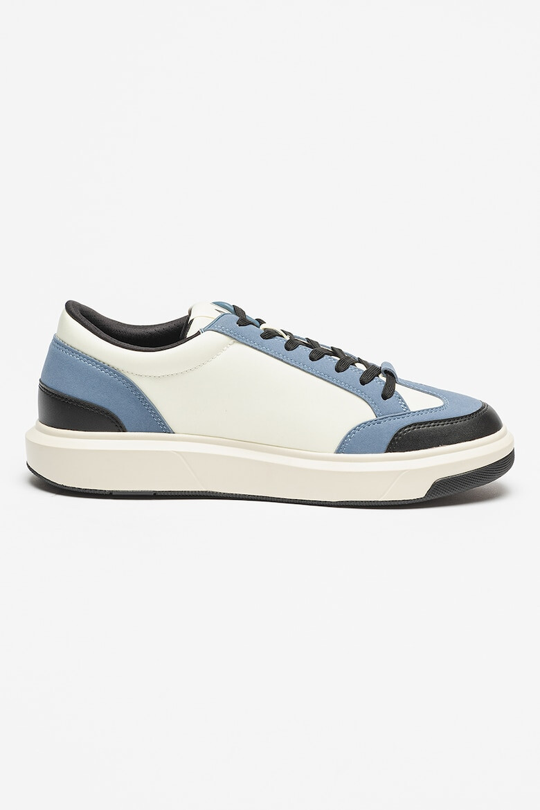 ARMANI EXCHANGE Pantofi sport de piele ecologica cu logo brodat - Pled.ro