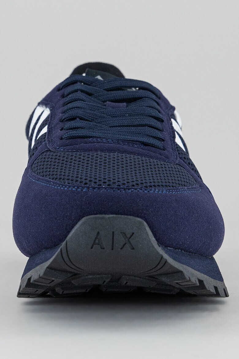 ARMANI EXCHANGE Pantofi sport de piele ecologica si plasa - Pled.ro