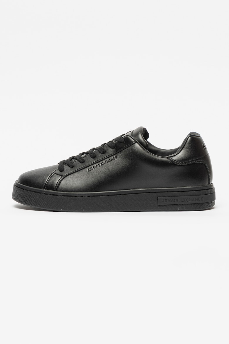 ARMANI EXCHANGE Pantofi sport de piele lacuita - Pled.ro