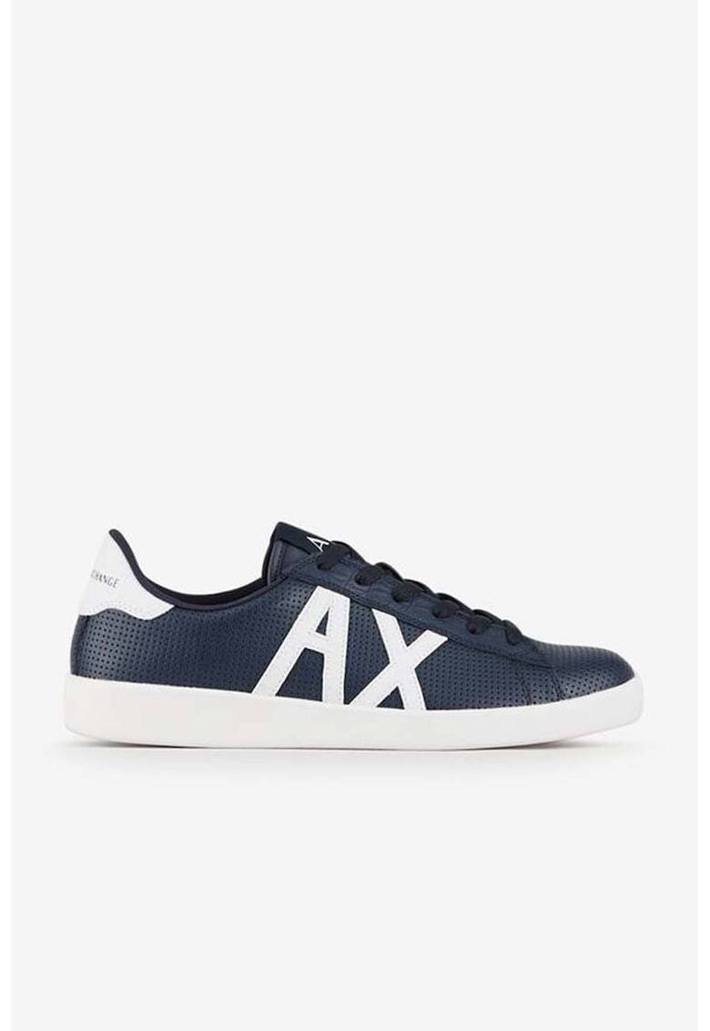 ARMANI EXCHANGE Pantofi sport din piele cu garnituri contrastante - Pled.ro