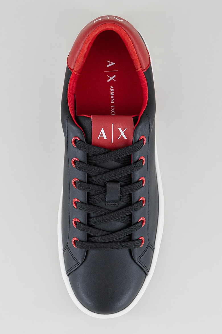 ARMANI EXCHANGE Pantofi sport din piele cu logo - Pled.ro