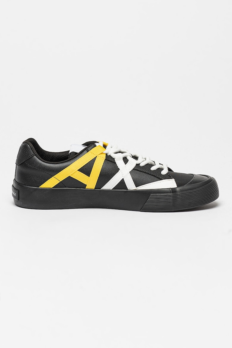 ARMANI EXCHANGE Pantofi sport din piele ecologica cu logo - Pled.ro