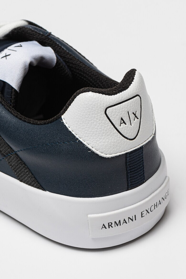 ARMANI EXCHANGE Pantofi sport din piele ecologica cu logo - Pled.ro