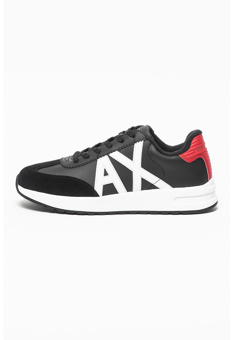 ARMANI EXCHANGE Pantofi sport din piele si material sintetic - Pled.ro