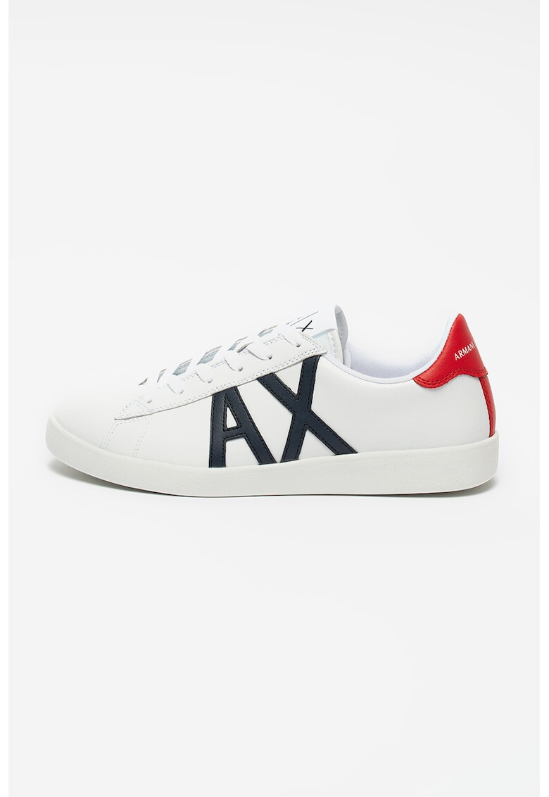 ARMANI EXCHANGE Pantofi sport din piele si piele ecologica - Pled.ro