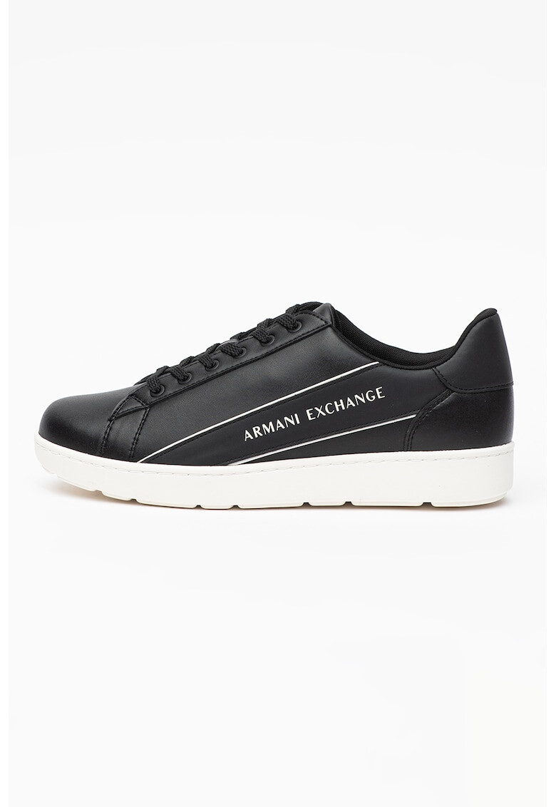 ARMANI EXCHANGE Pantofi sport din piele si piele ecologica - Pled.ro