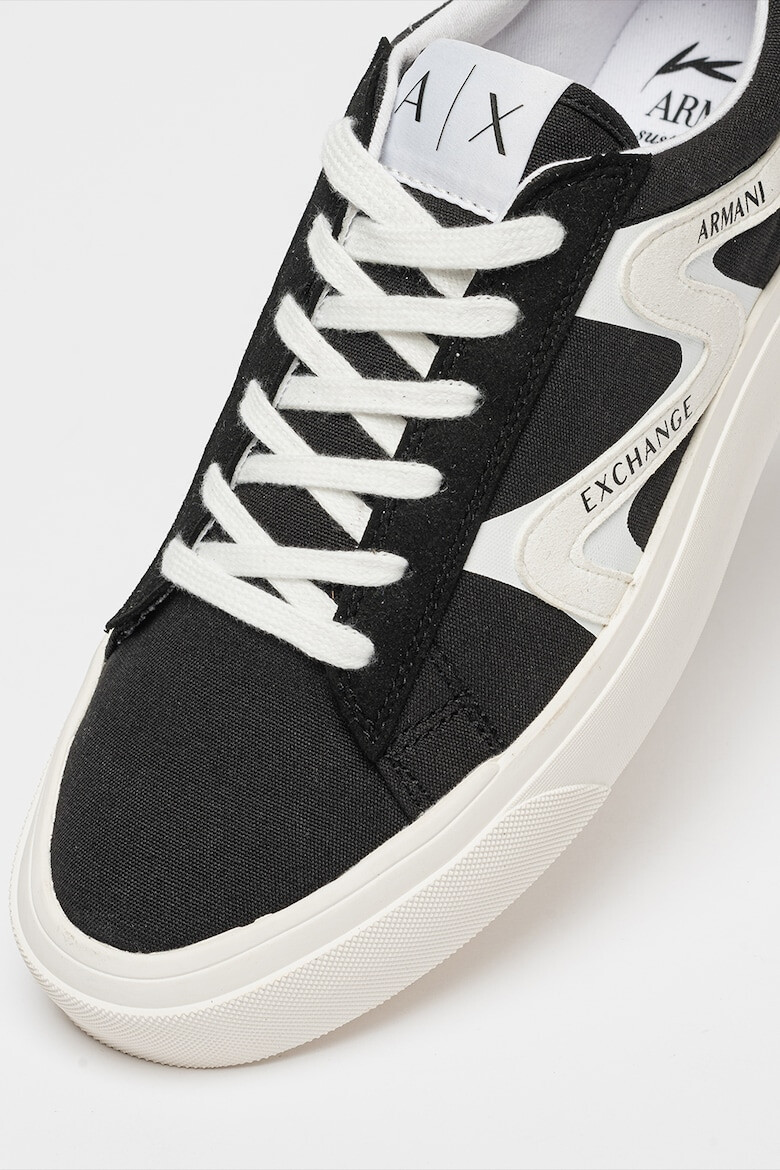 ARMANI EXCHANGE Pantofi sport low-cut cu detalii logo - Pled.ro