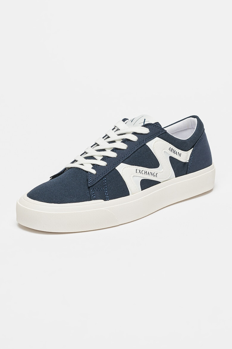 ARMANI EXCHANGE Pantofi sport low-cut cu detalii logo - Pled.ro