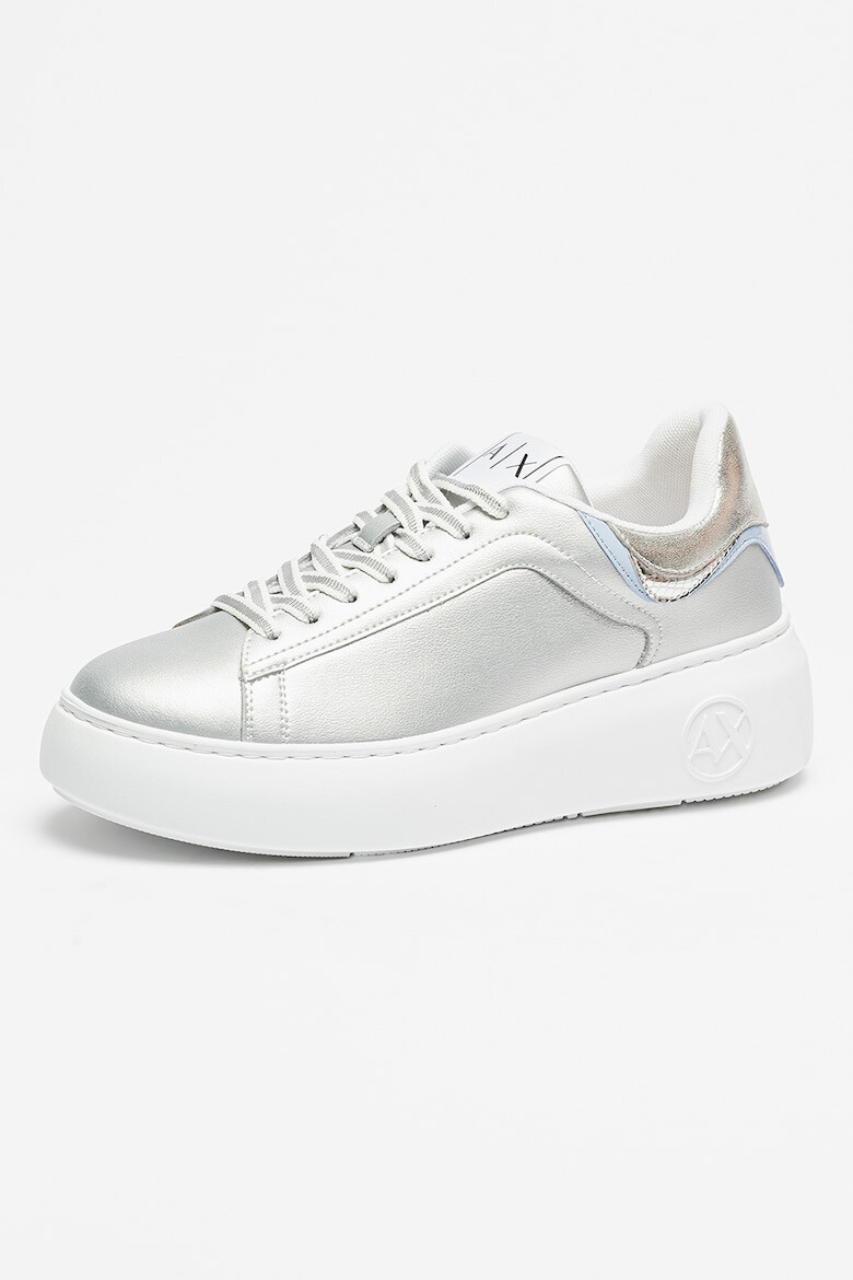 ARMANI EXCHANGE Pantofi sport low-cut de piele - Pled.ro