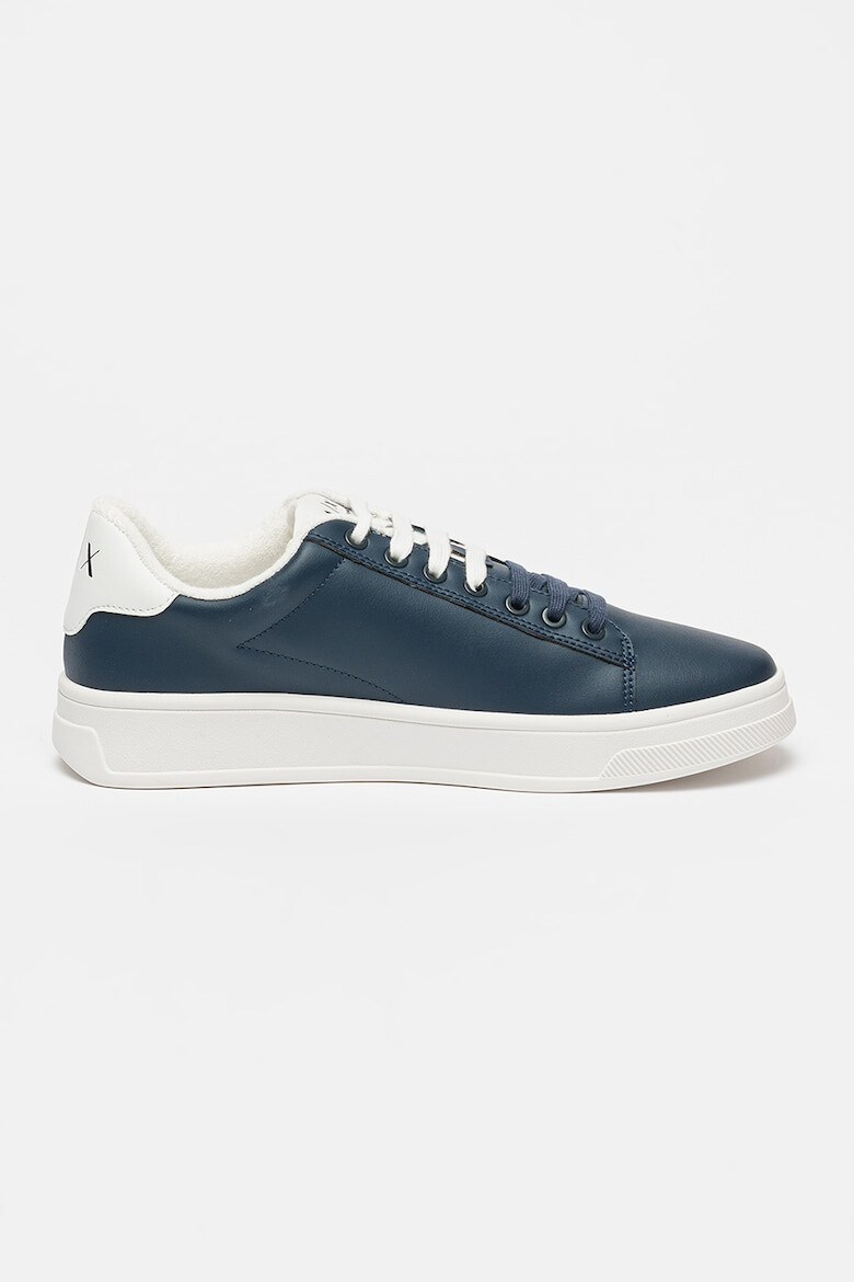 ARMANI EXCHANGE Pantofi sport low-cut de piele ecologica - Pled.ro