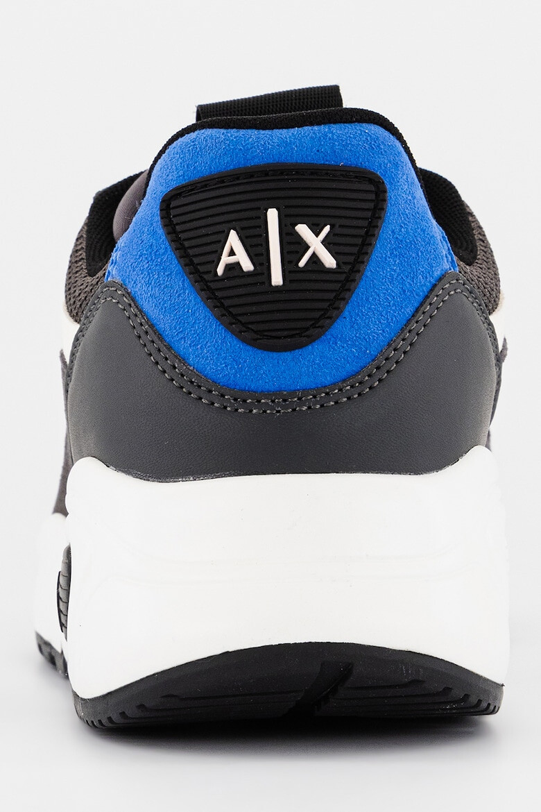 ARMANI EXCHANGE Pantofi sport low-top cu insertii din plasa - Pled.ro