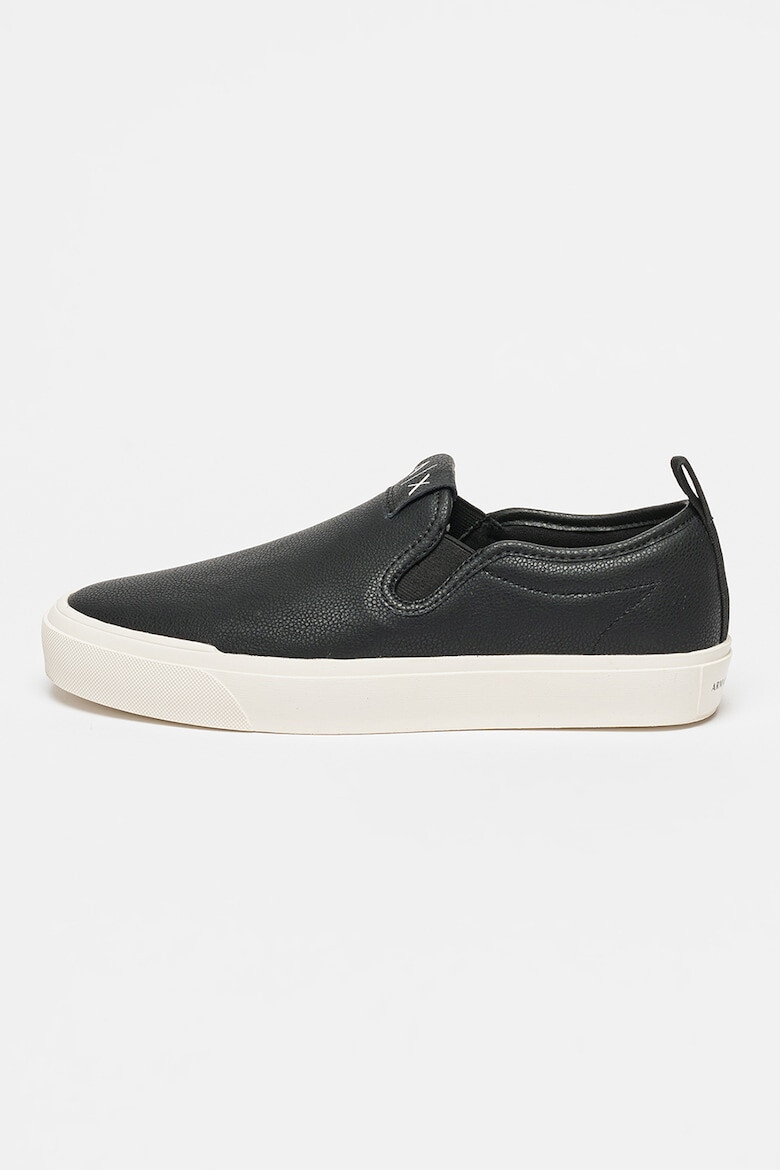 ARMANI EXCHANGE Pantofi sport slip-on din piele - Pled.ro