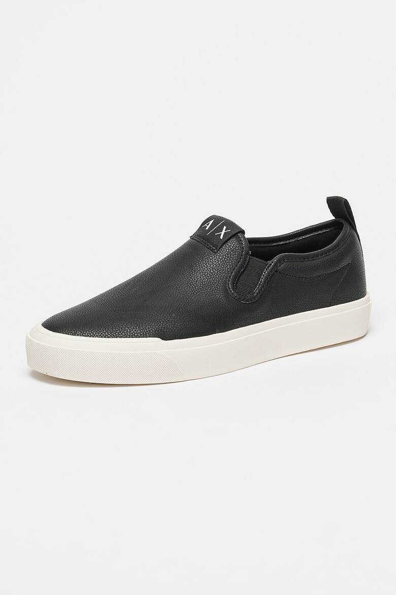 ARMANI EXCHANGE Pantofi sport slip-on din piele - Pled.ro