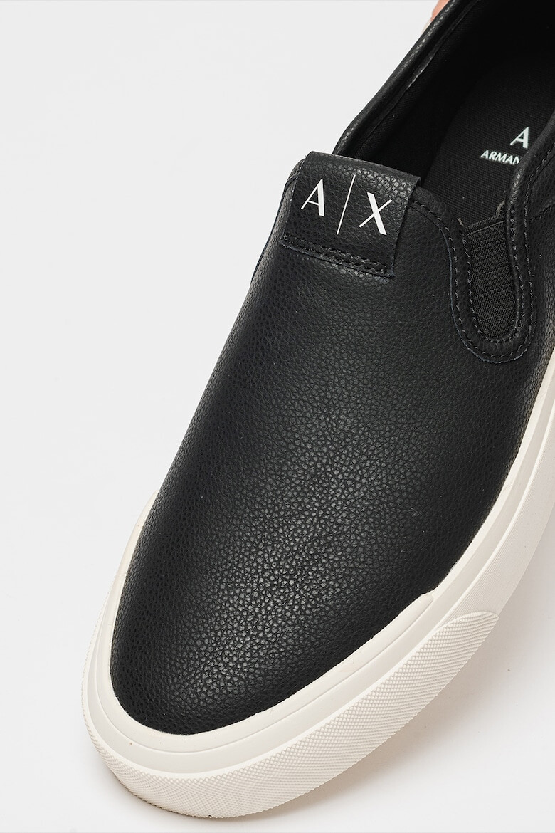 ARMANI EXCHANGE Pantofi sport slip-on din piele - Pled.ro