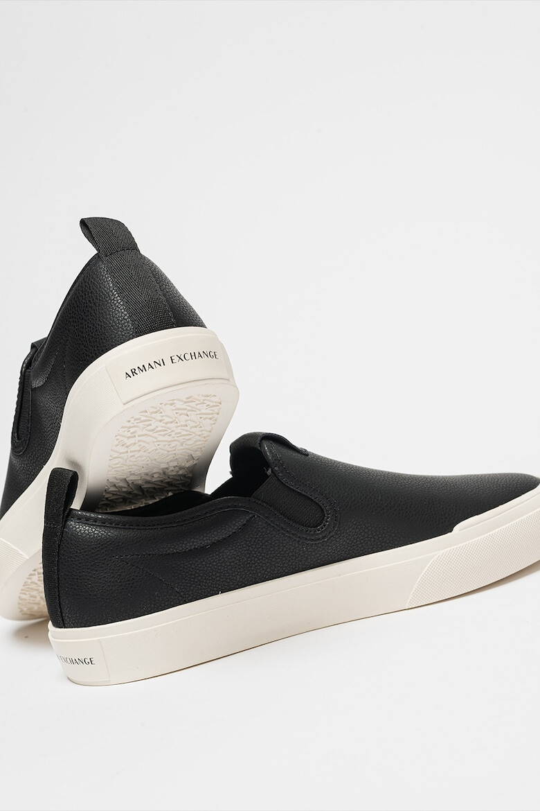 ARMANI EXCHANGE Pantofi sport slip-on din piele - Pled.ro