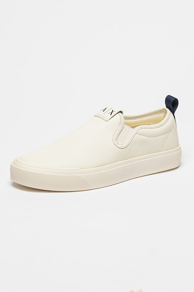 ARMANI EXCHANGE Pantofi sport slip-on din piele - Pled.ro