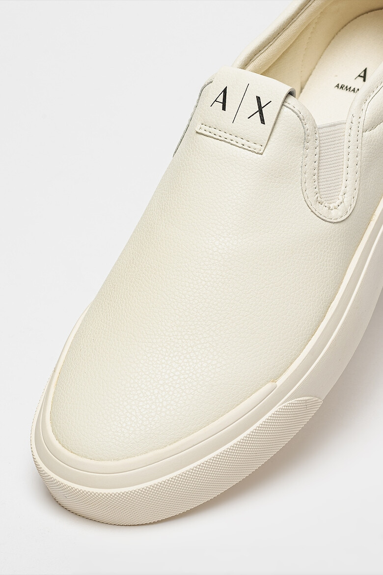 ARMANI EXCHANGE Pantofi sport slip-on din piele - Pled.ro