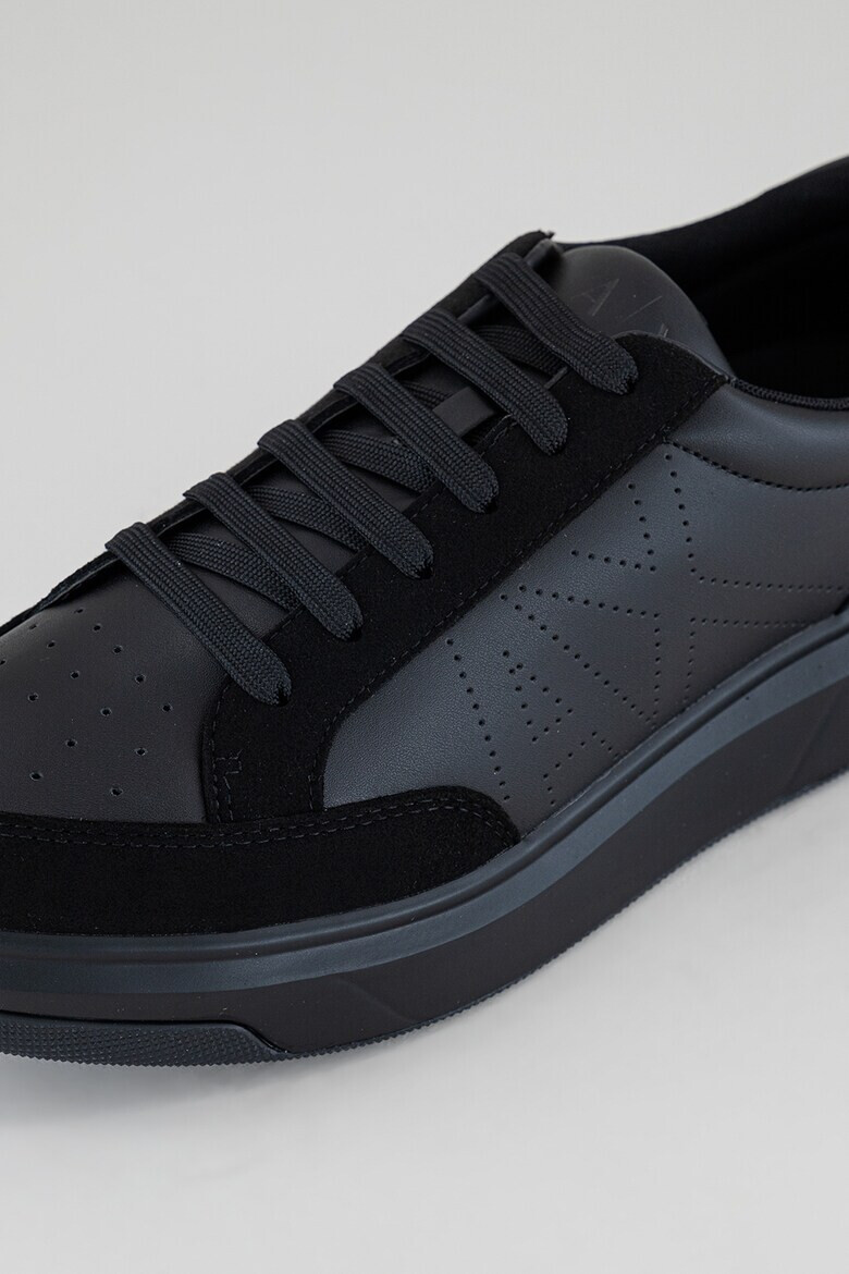 ARMANI EXCHANGE Pantofi sport uni low-cut - Pled.ro