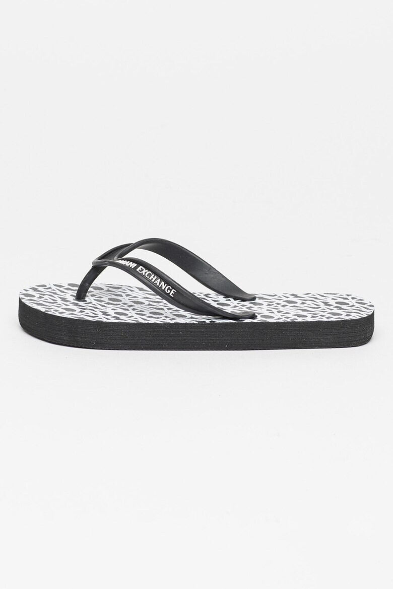 ARMANI EXCHANGE Papuci flip-flop cu logo - Pled.ro