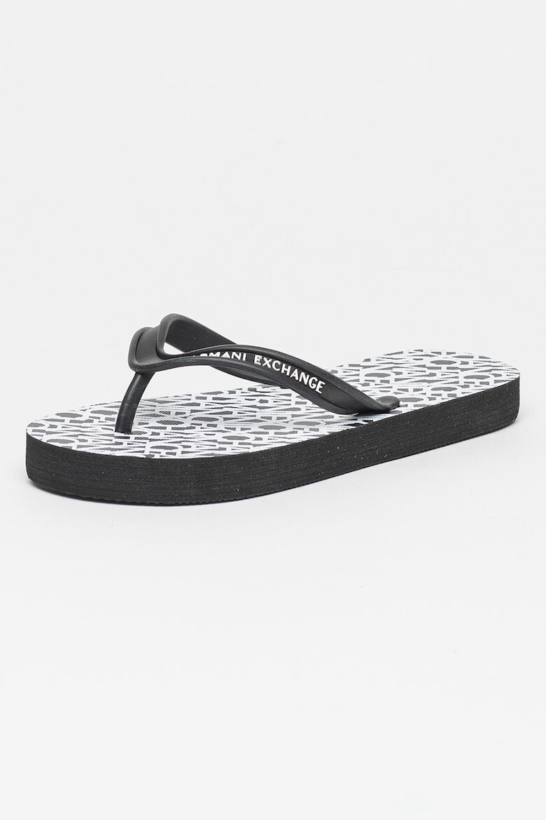 ARMANI EXCHANGE Papuci flip-flop cu logo - Pled.ro