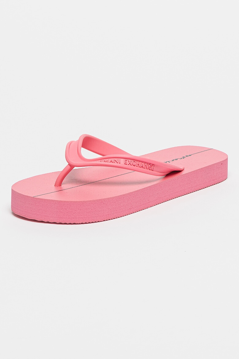 ARMANI EXCHANGE Papuci flip-flop cu logo - Pled.ro