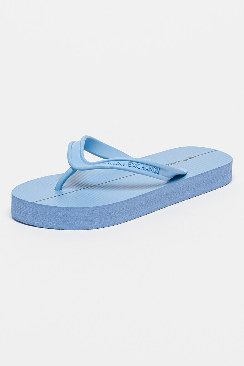 ARMANI EXCHANGE Papuci flip-flop cu logo - Pled.ro