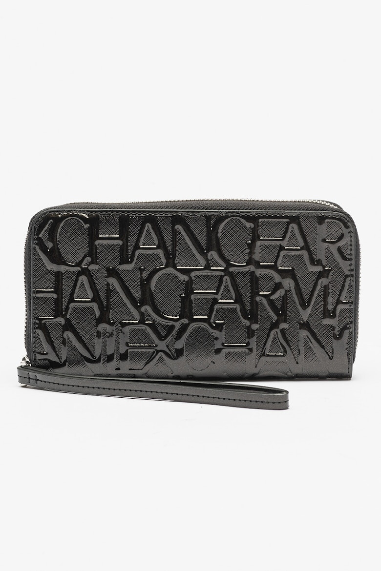 ARMANI EXCHANGE Portofel de piele ecologica cu logo in relief - Pled.ro