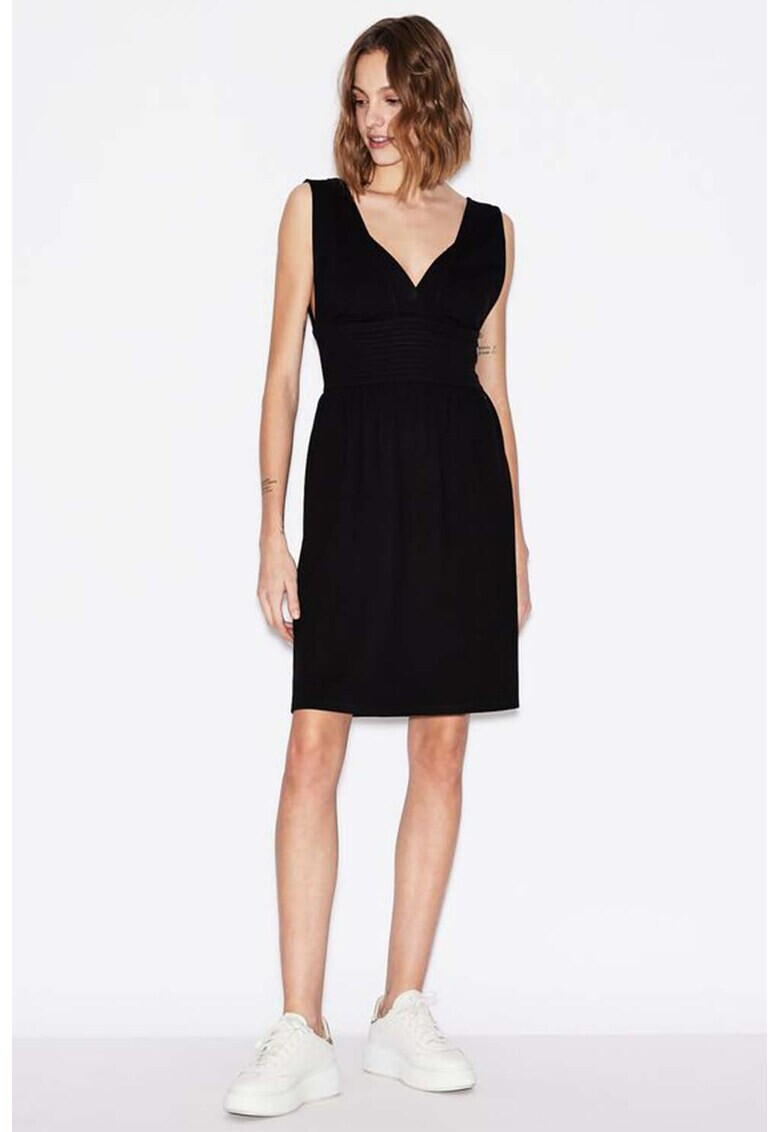 ARMANI EXCHANGE Rochie evazata cu decolteu in V - Pled.ro