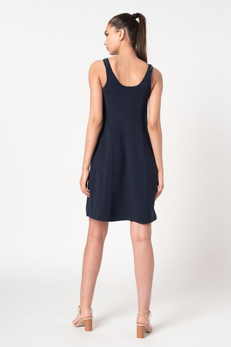 ARMANI EXCHANGE Rochie mini cu decolteu patrat si slit frontal - Pled.ro