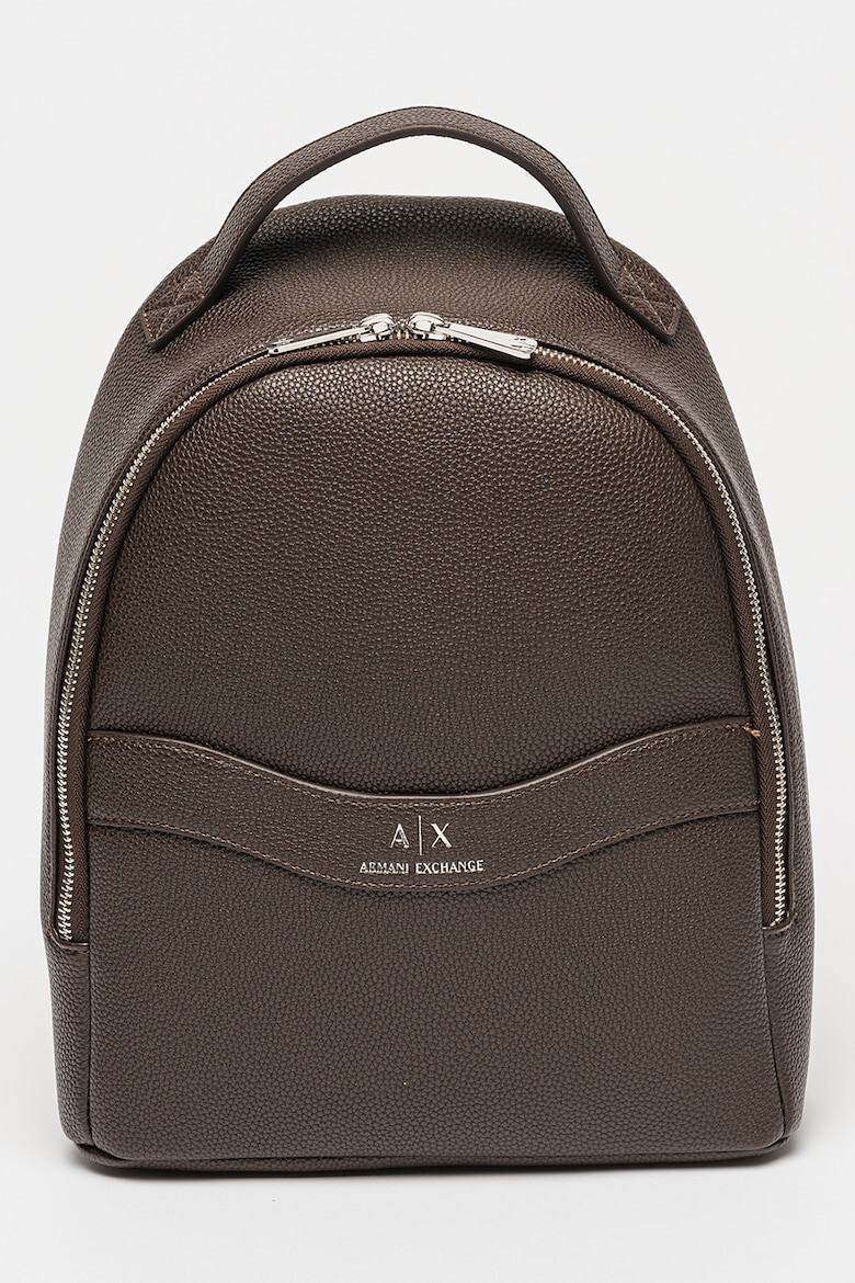 ARMANI EXCHANGE Rucsac de piele ecologica cu fermoar - Pled.ro