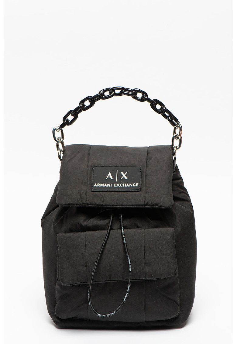 ARMANI EXCHANGE Rucsac din material textil cu maner de lant - Pled.ro