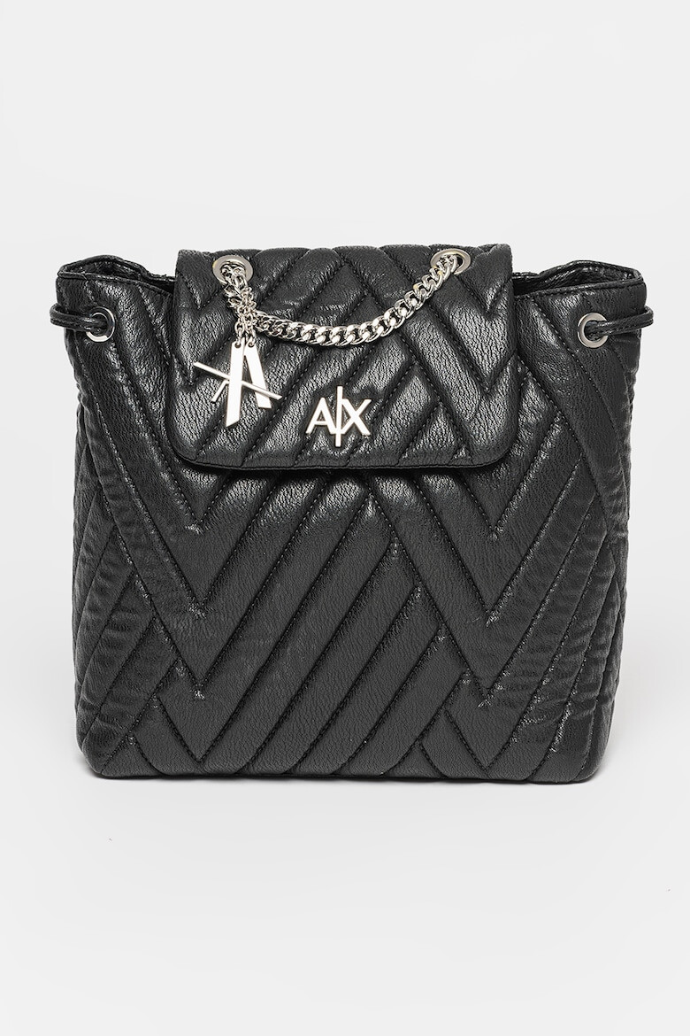 ARMANI EXCHANGE Rucsac din piele ecologica cu clapa - Pled.ro