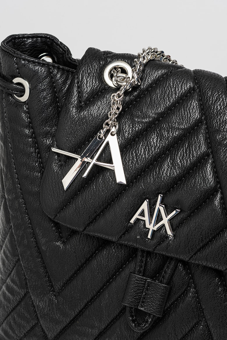 ARMANI EXCHANGE Rucsac din piele ecologica cu clapa - Pled.ro