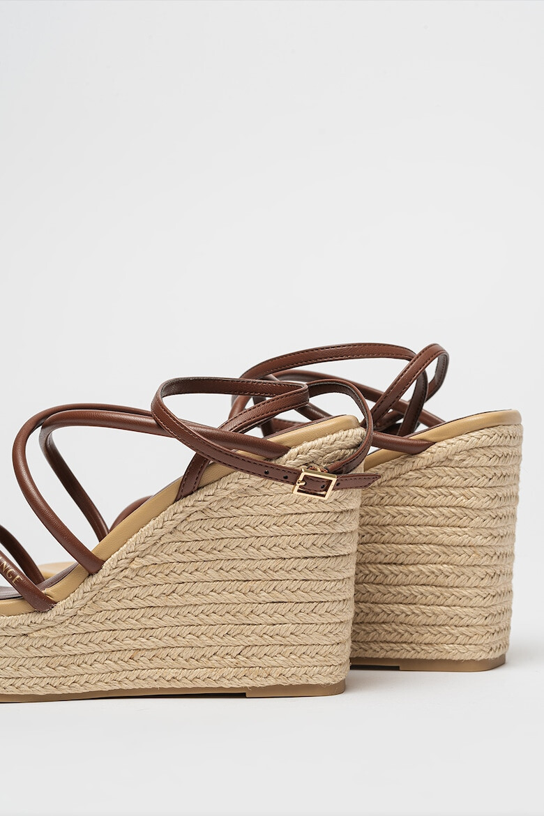 ARMANI EXCHANGE Sandale-espadrile cu talpa wedge - Pled.ro