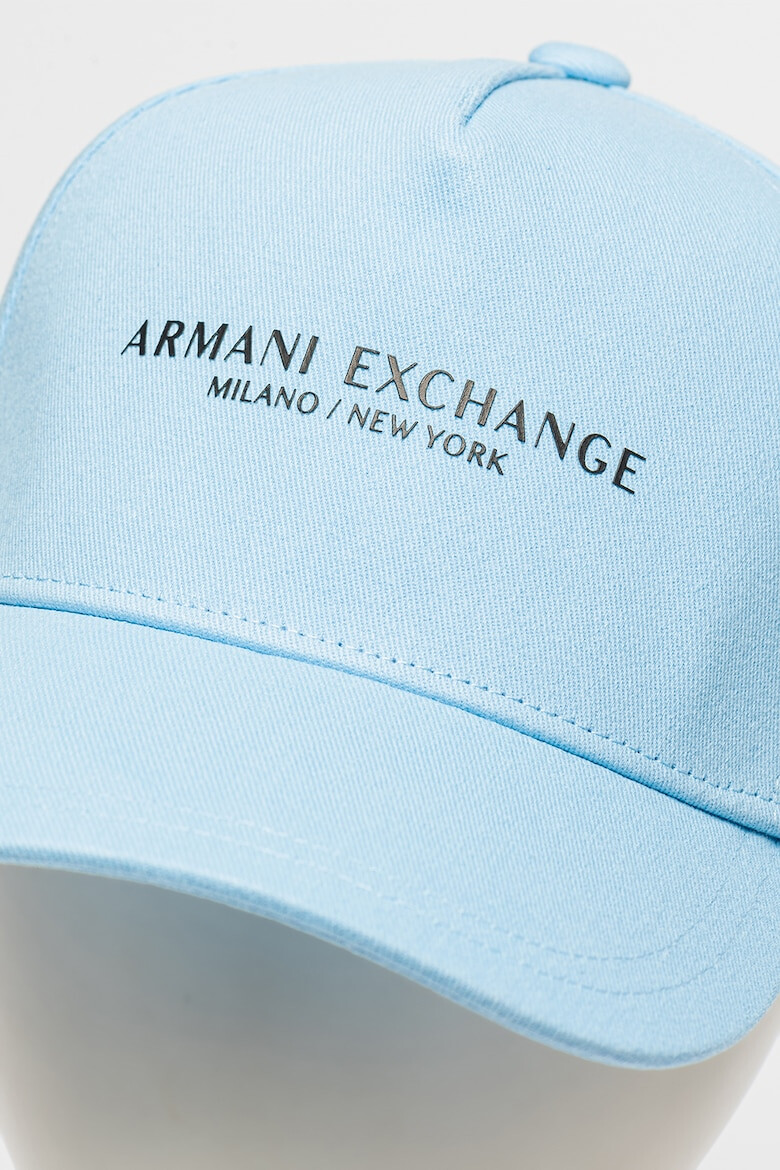 ARMANI EXCHANGE Sapca baseball cu capsa pe partea din spate si logo - Pled.ro