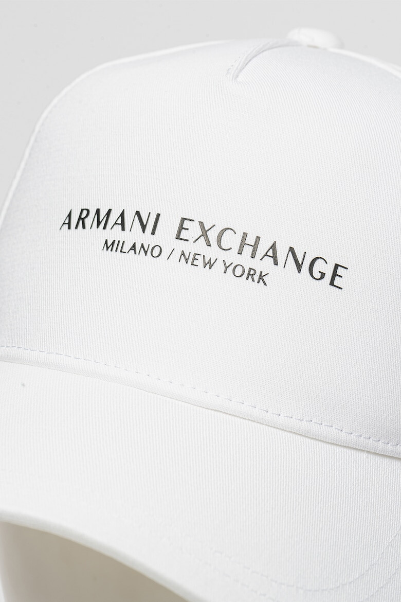 ARMANI EXCHANGE Sapca baseball cu capsa pe partea din spate si logo - Pled.ro