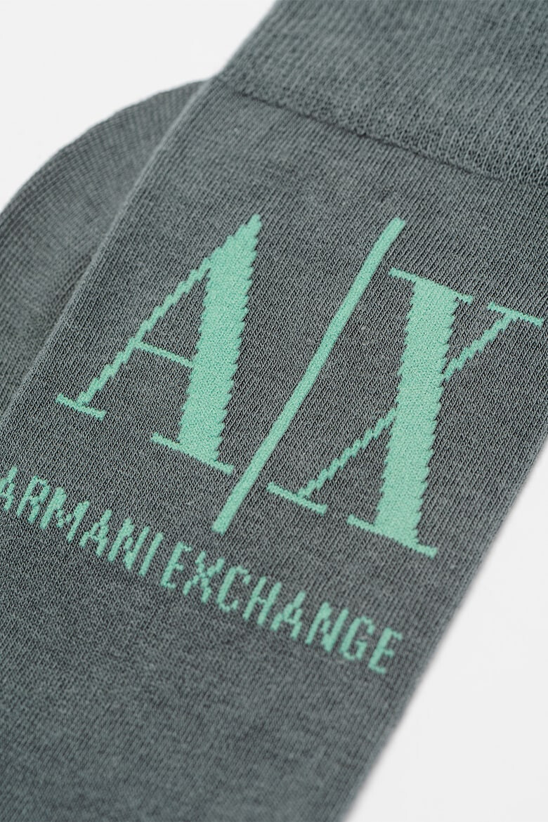 ARMANI EXCHANGE Sosete lungi cu logo - 1 perechi - Pled.ro