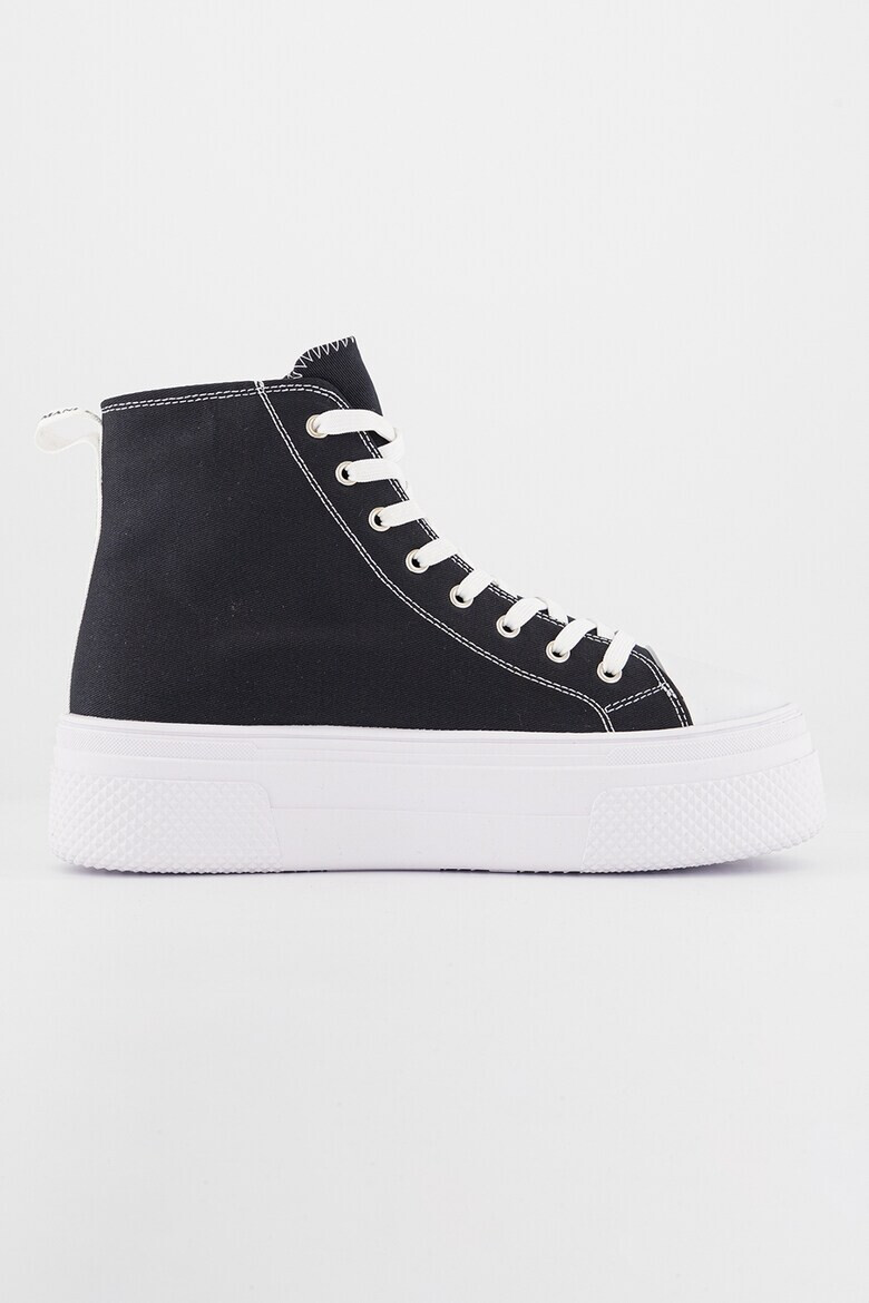 ARMANI EXCHANGE Tenisi mid-high flatform - Pled.ro