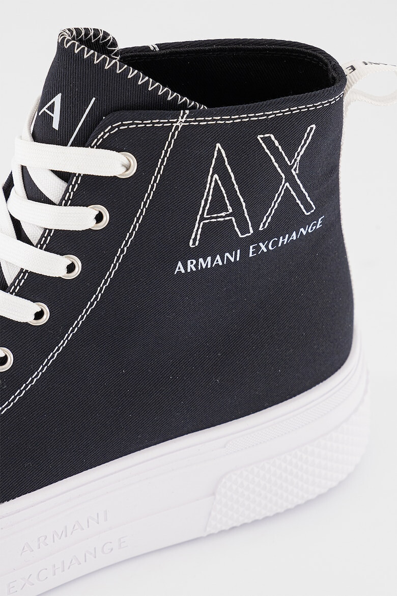 ARMANI EXCHANGE Tenisi mid-high flatform - Pled.ro