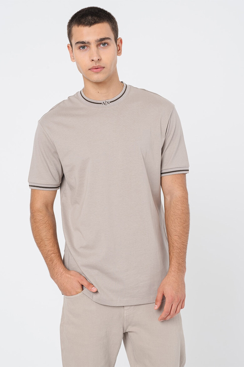 ARMANI EXCHANGE Tricou cu accente in dungi - Pled.ro