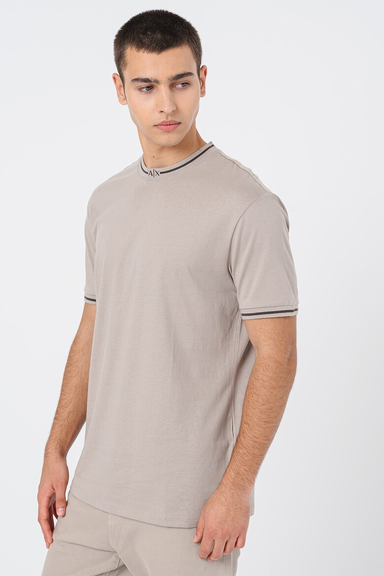 ARMANI EXCHANGE Tricou cu accente in dungi - Pled.ro